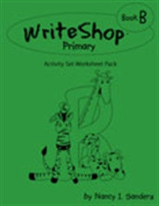 WriteShop Primary Book B Activity Set Worksheet Pack - Yellow House Book Rental

