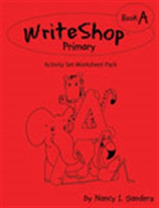 WriteShop Primary Book A: Activity Worksheet Pack - Yellow House Book Rental
