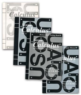 Saxon Calculus Homeschool Kit with Solutions Manual 2nd Edition