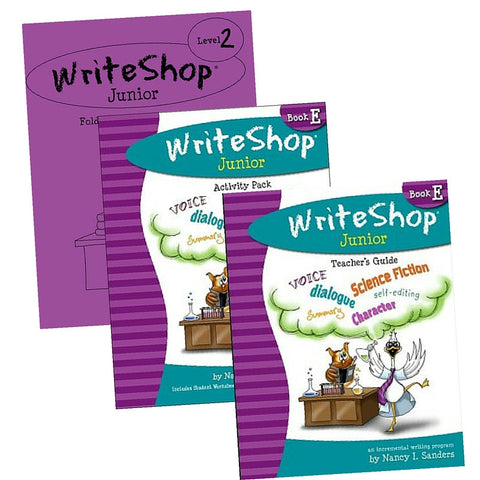 WriteShop Jr Book E Set - Yellow House Book Rental
