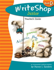WriteShop Junior Book D Teacher's Guide - Yellow House Book Rental

