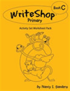 WriteShop Primary Book C Activity Set Worksheet Pack - Yellow House Book Rental
