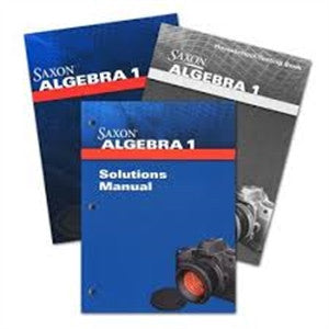 Saxon Algebra 1 Homeschool Kit 4th edition - Yellow House Book Rental
