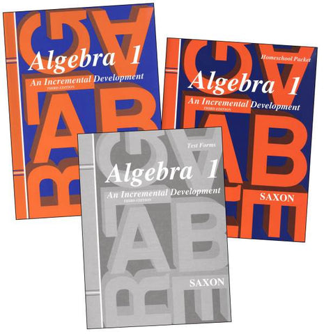 Saxon Math Algebra 1 Homeschool Kit 3rd Edition - Yellow House Book Rental
