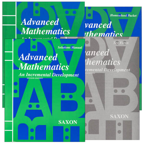 Advanced Math Homeschool Kit with Solutions Manual 2nd Edition