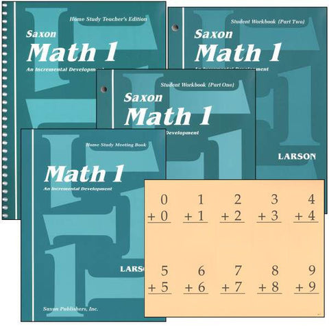 Saxon Math 1 Kit - Yellow House Book Rental
