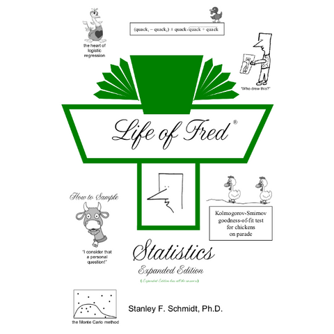 Life of Fred College: Statistics Expanded Edition - Yellow House Book Rental
