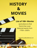 History and Movies: A HUGE list!