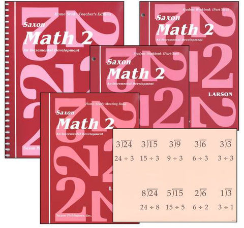 Saxon Math 2 Kit - Yellow House Book Rental
