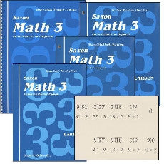 Saxon Math 3 Kit - Yellow House Book Rental
