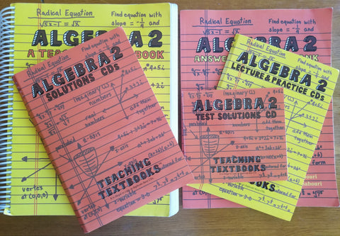 Algebra 2 1.0, Teaching Textbooks