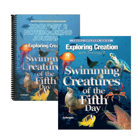 Exploring Creation with Zoology 2: Swimming Creatures of the Fifth Day Bundle - Yellow House Book Rental
