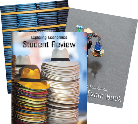 Exploring Economics Quiz and Exam Pack - Yellow House Book Rental
