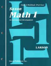 Saxon Math 1 Work Kit and Fact Cards - Yellow House Book Rental
