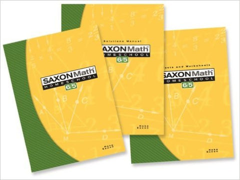 Saxon Math 6/5 Complete Homeschool Kit - Yellow House Book Rental
