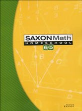 Saxon Math 6/5 Student Text, 3rd Edition - Yellow House Book Rental
